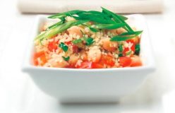 Chickpea & couscous salad